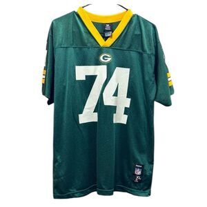 NFL Aaron Kampman 74 Green Bay Packers Youth Jersey XL Green Football Reebok